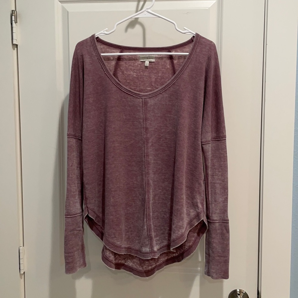 Purple long sleeve - Perfect for date night!